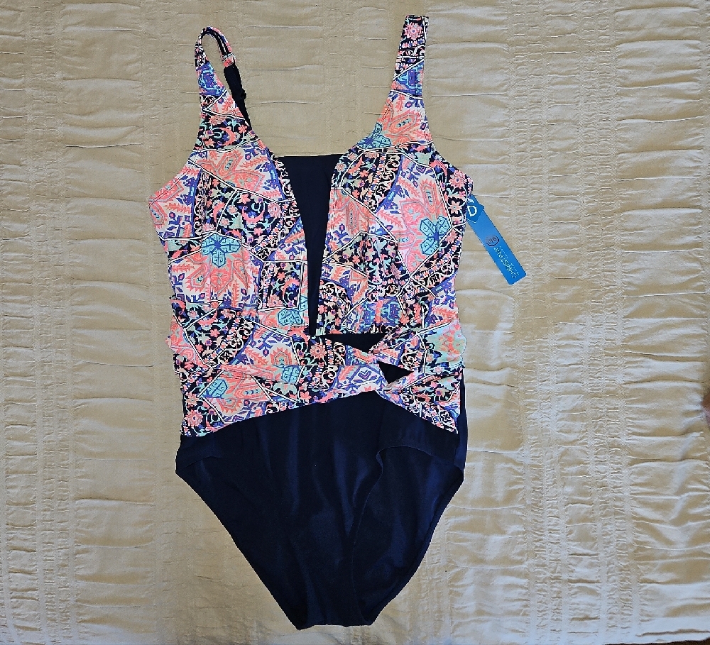 Christina Multicolor Floral One Piece Swimsuit